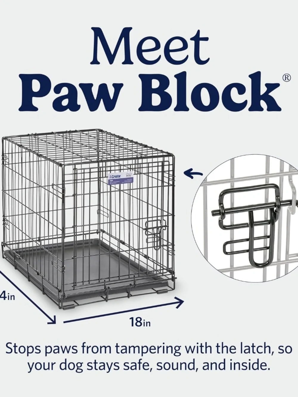 MidWest Homes for Pets 24-Inch iCrate
